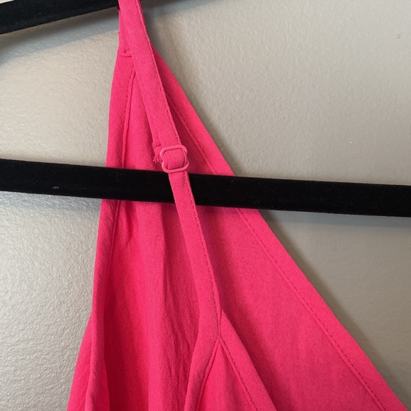 ๐ Hot Pink Flowly Tank - Small - Picture 4 of 6